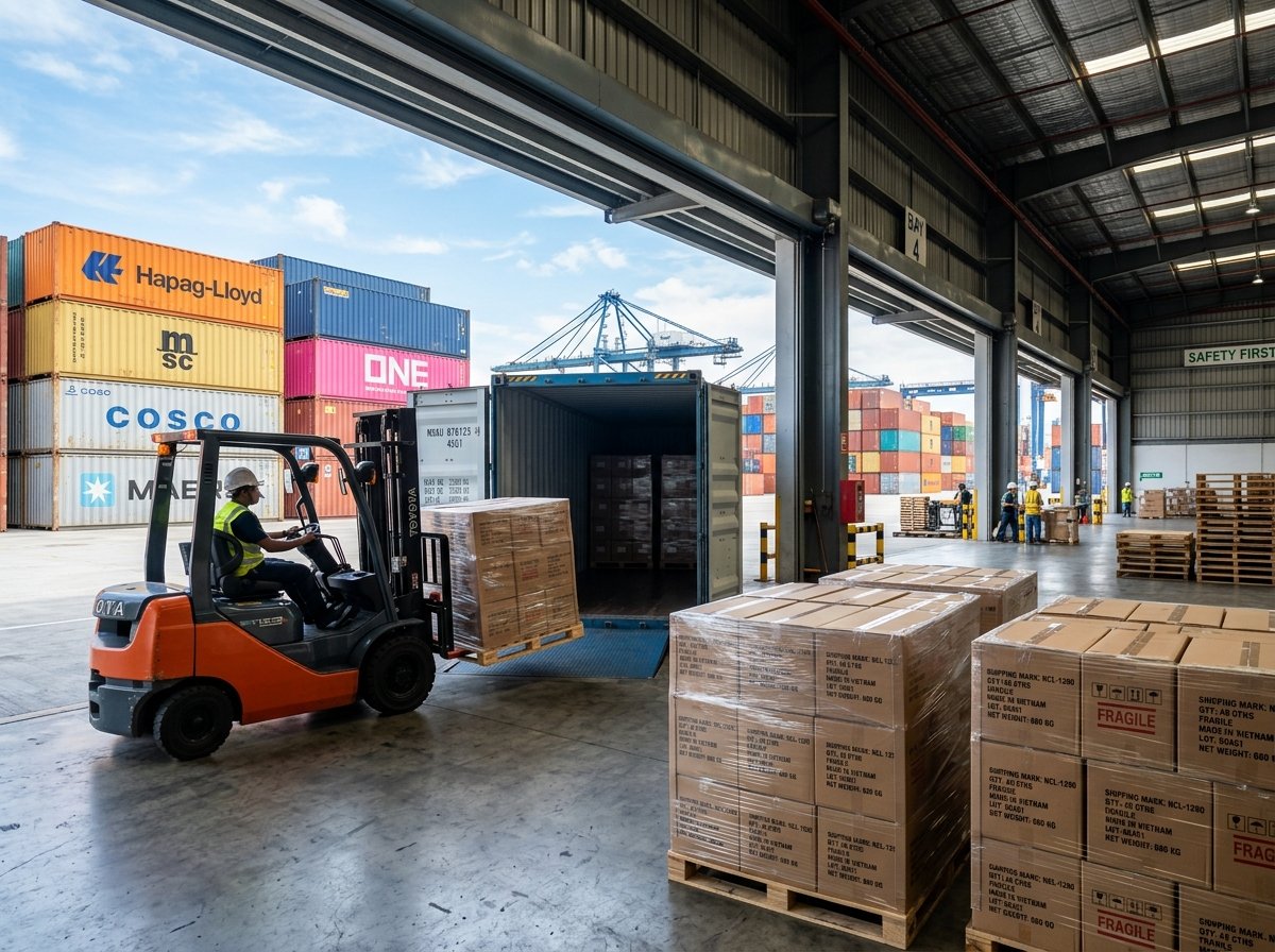 Container Cargo Loading
